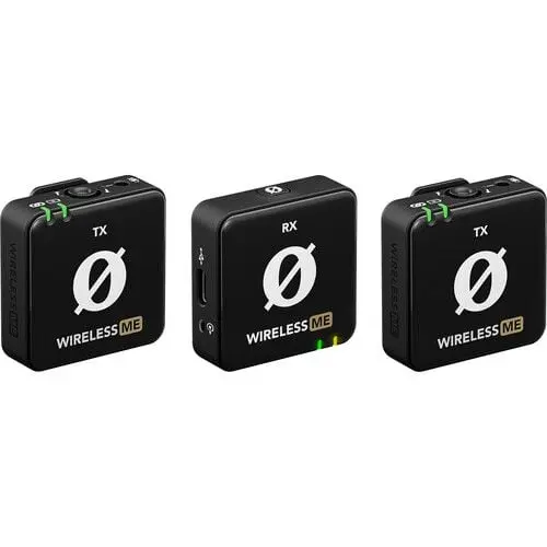 Rode Wireless Me Dual - Sistema de micrófono inalámbrico compacto para dos personas