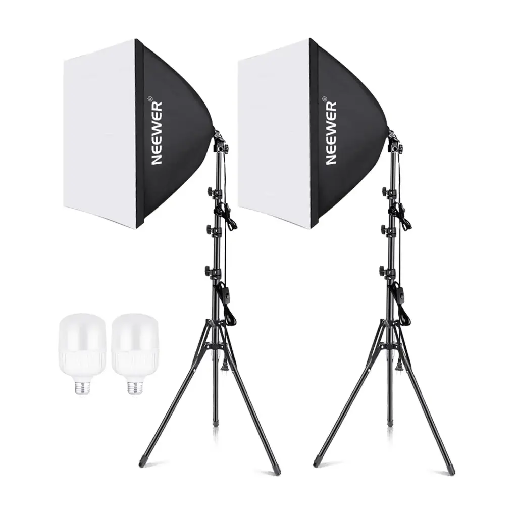 [10103352] Kit Iluminación LED Neewer NW48 II 2.4G con Softbox