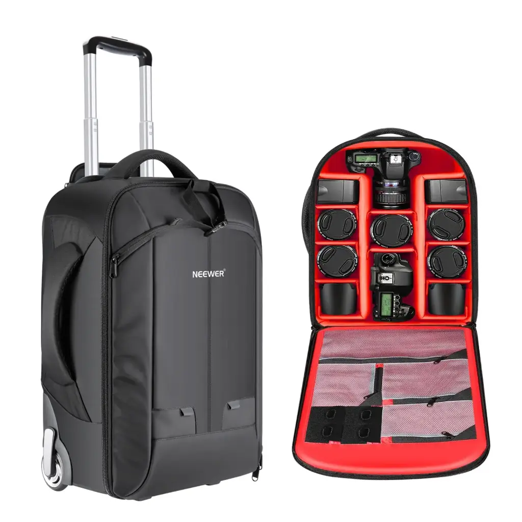 [10092864] Mochila Trolley Convertible Neewer 2 en 1 para Camara