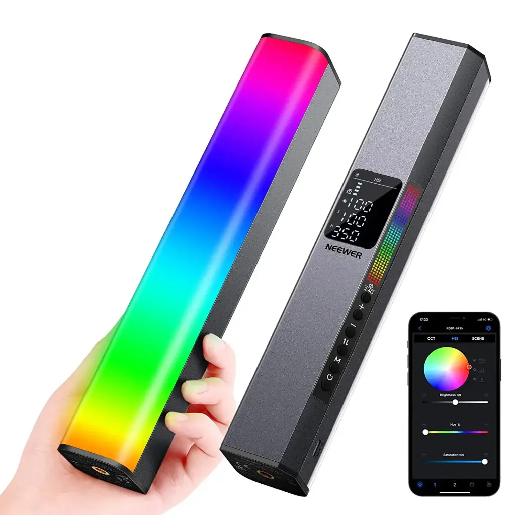 [10101412] Barra LED RGB Neewer RGB1 Magnética y Portátil