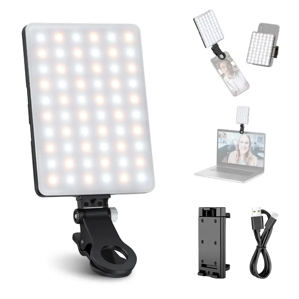 [10099181] Luz LED Neewer NL-60AI con Clip para Videollamadas
