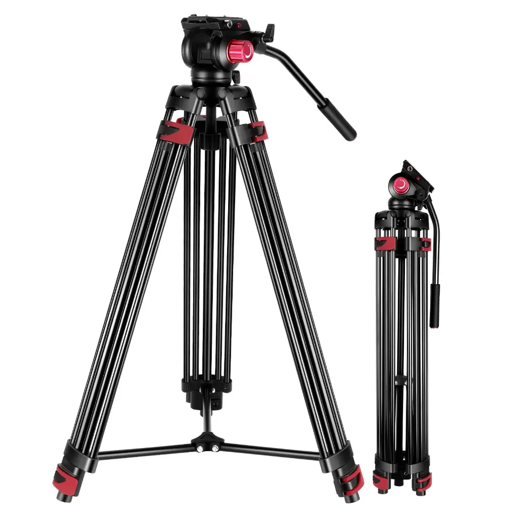 Trípode Video Neewer TP-M200 200 cm con Cabezal Fluido