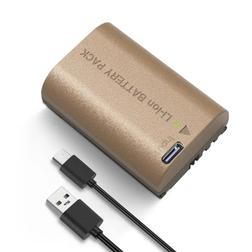 [10105007] Batería Neewer LP-E6P 2400mAh con Puerto Tipo C