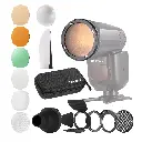 Kit Magnético Neewer CRM2 para Flashes de Cabeza Redonda