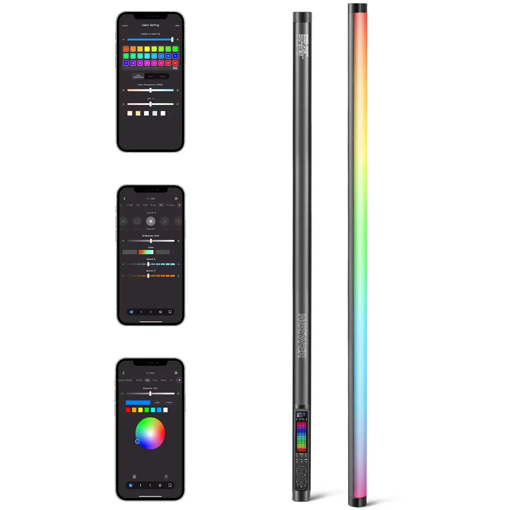[10103826] Tubo de Luz RGB Neewer TL120C 120cm con Control App