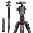 Trípode con rotula de bola de fibra de carbono Neewer N55C