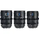 Kit de cine Sirui VP-1 Vision Prime T1.4 con 3 lentes 