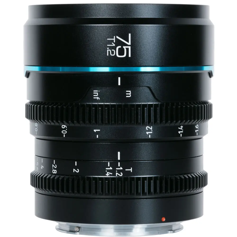 Lente Cine Sirui Night Walker 75 mm Negro con Montura 4/3