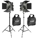 Kit LED Bicolor Neewer NL660 con 2 Luces con Soportes