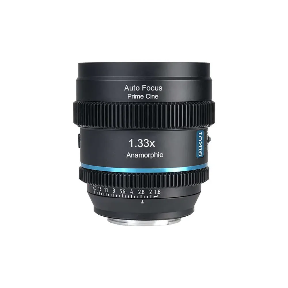 [20AF133X-E] Lente Sirui 20mm T1.8 Autofoco Anamorfico 1.33X montura Sony E