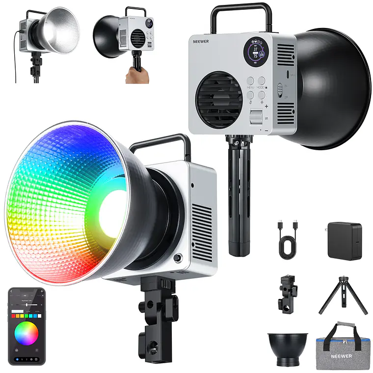 [10105216] Luz de Video LED RGBWW Neewer HB80C