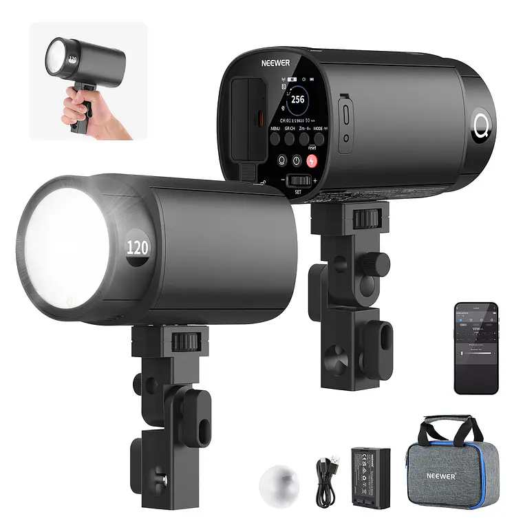 [10108314] Flash de Estudio Outdoor 2.4G Neewer Q120