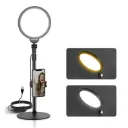 Aro de Luz de 7 Pulgadas con Soporte y Clip Neewer Basics