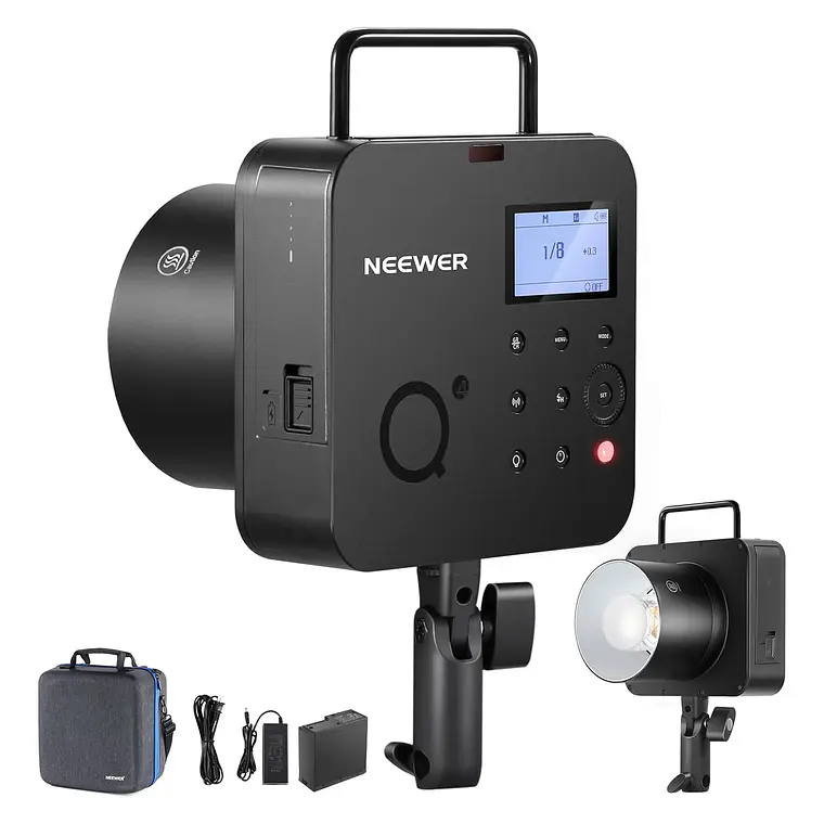 [10107720] Flash TTL 2.4G 400 W con Batería Neewer Q4 (EU)