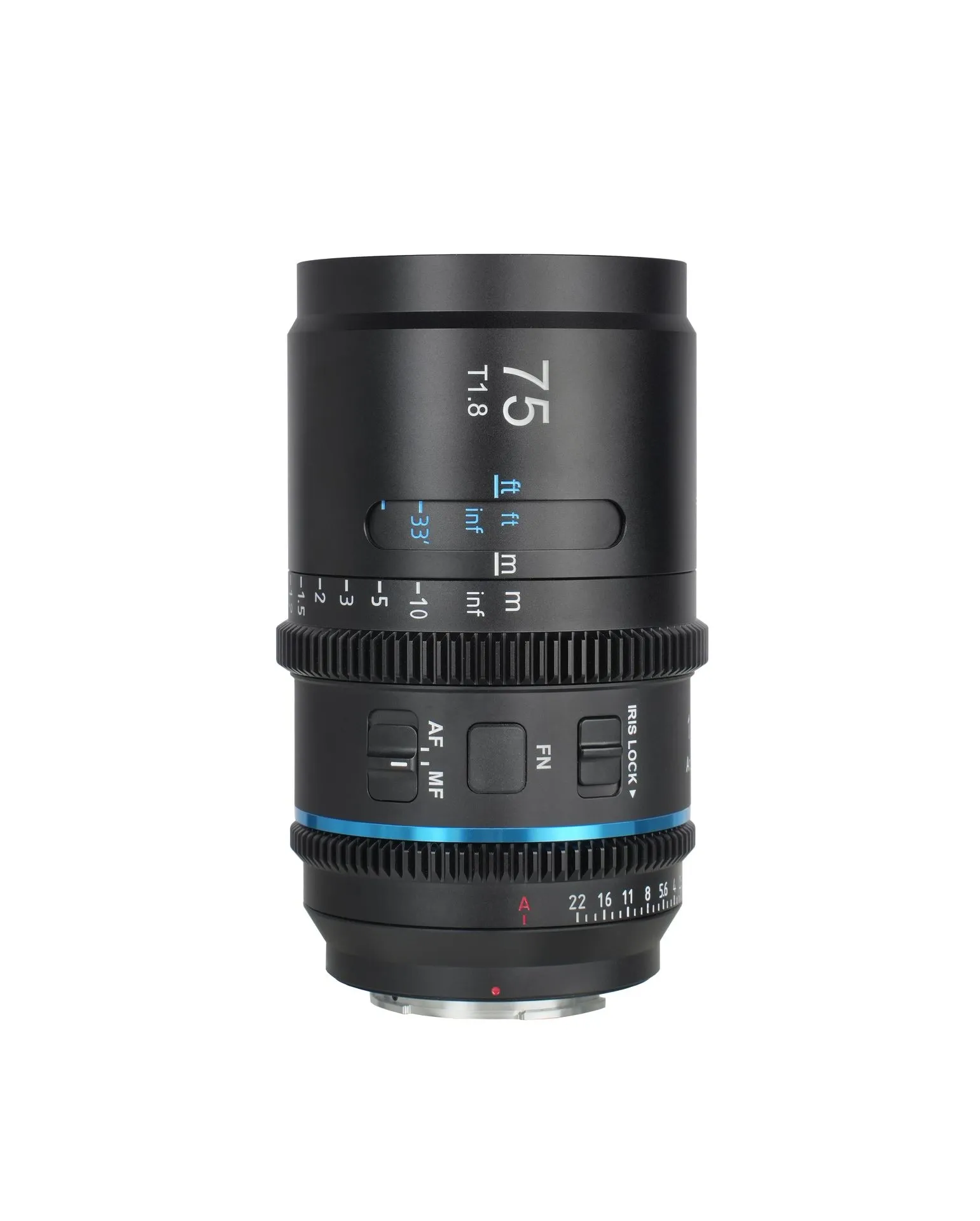 Lente Sirui Astra 75mm for Sony Bluel Flare