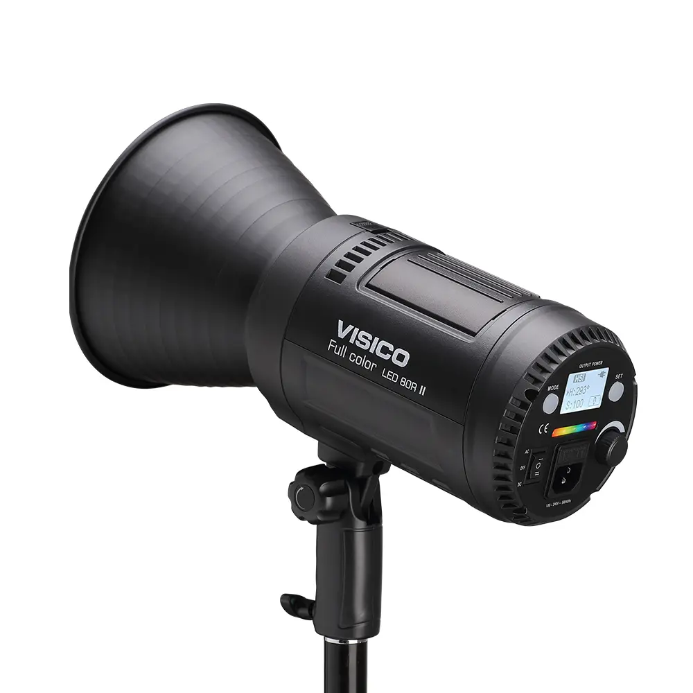 [LED-80R II] Cañón Led Visico 80R II RGB - 2700-6500K