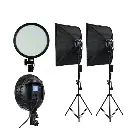 Kit iluminación Continua doble Visico LED-192A 