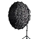Softbox Parabólico Visico de 70 cm Con Grilla
