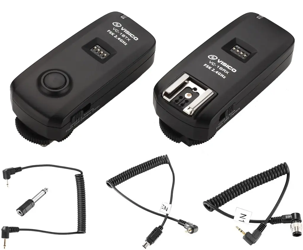 [VC-16 N] Trigger Transmisor + Receptor Visico VC-16 Nikon