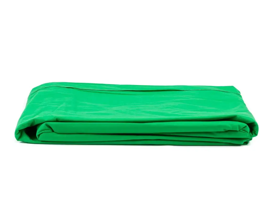 Fondo De Tela Muselina Verde Croma Visico 3x6 mts