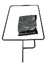 Bandera De Corte Visico 4 en 1 - 60x75cm 