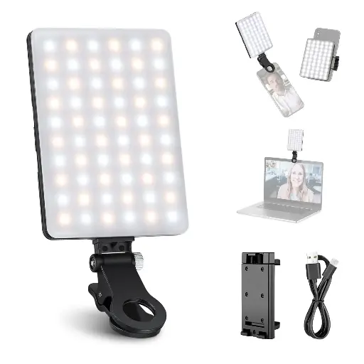 [10099181] Luz LED Neewer NL-60AI con Clip para Videollamadas