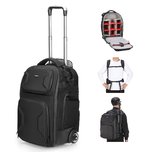 [66606010] Bolso Trolley Convertible Neewer PB027 para Cámara