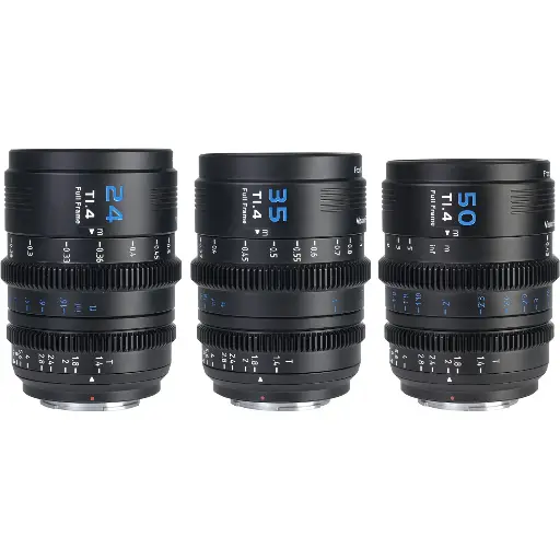 [VP-1-3B] Kit de cine Sirui VP-1 Vision Prime T1.4 con 3 lentes